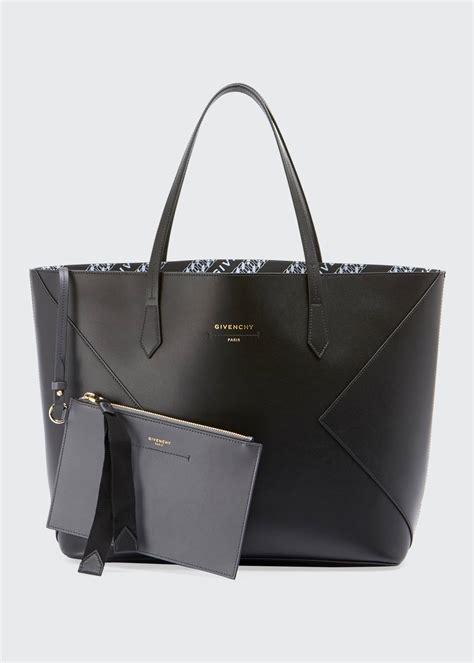 givenchy wing paneled leather tote|Givenchy wing shopper tote bag.